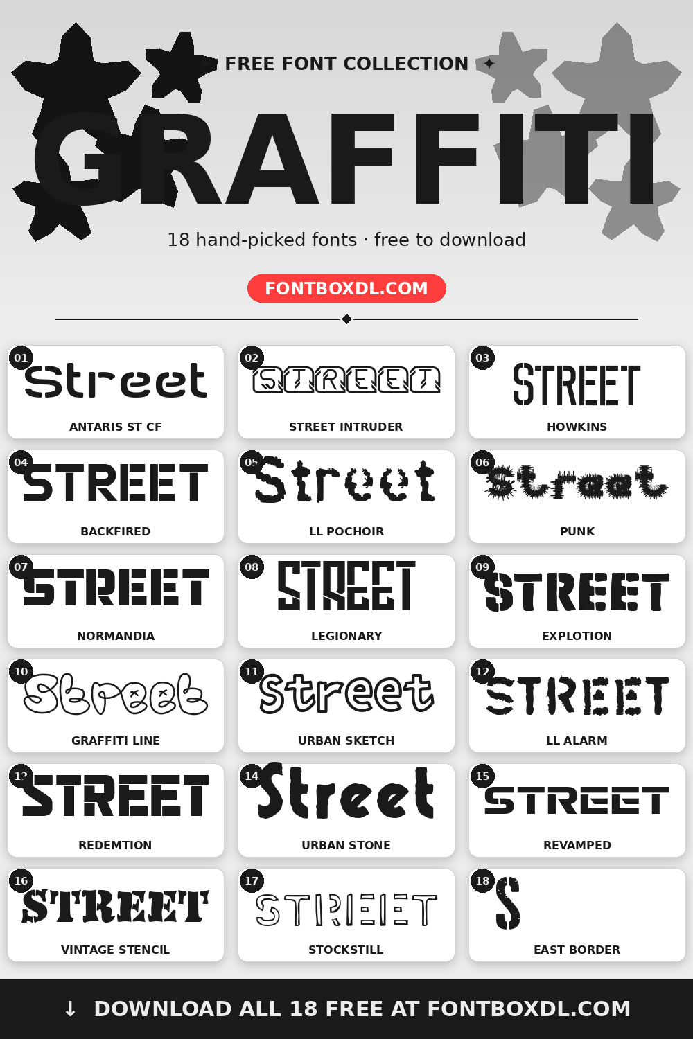 Graffiti Fonts
