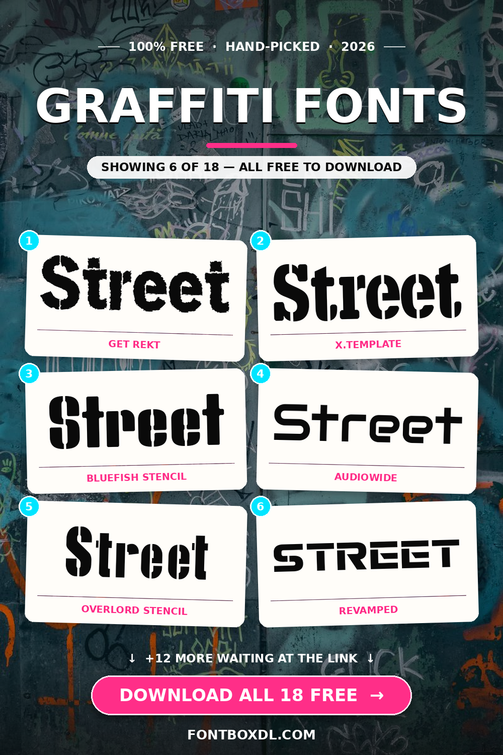 Graffiti Fonts